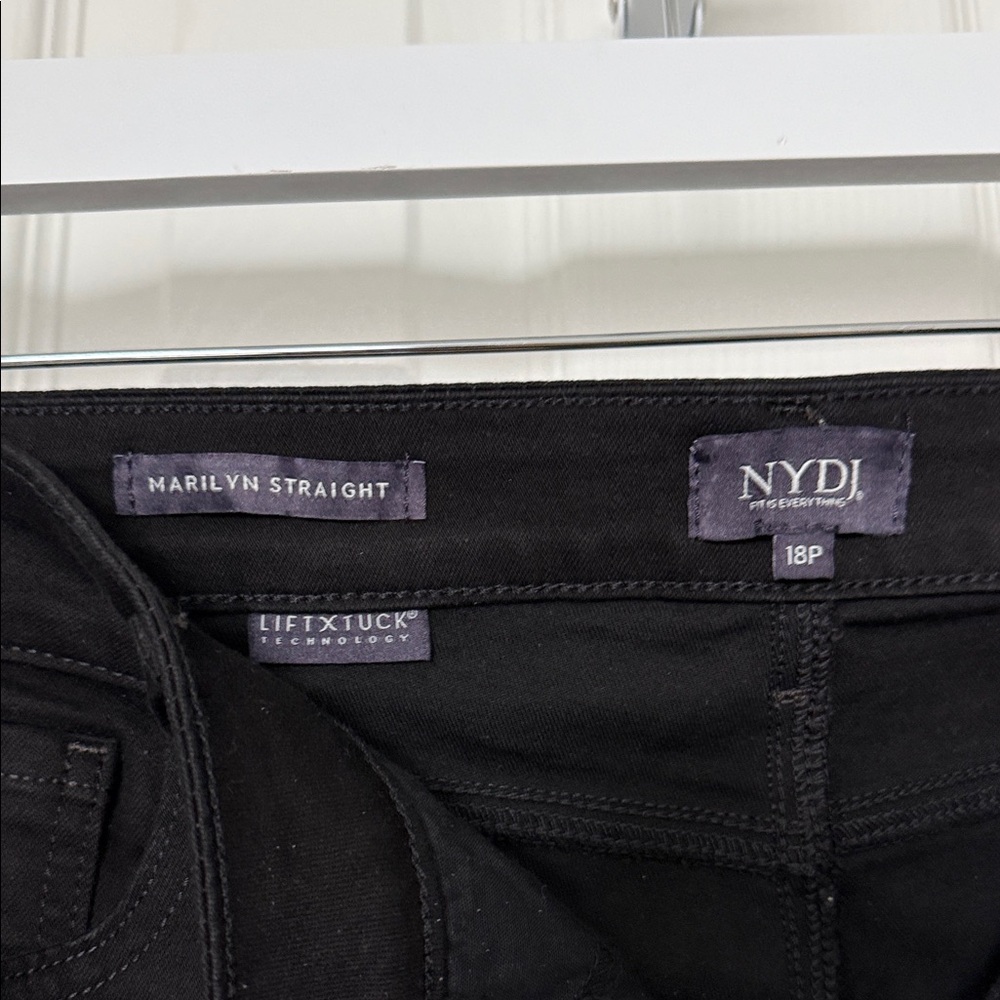 NYDJ Women's Petite Marilyn Straight Jean - Picture 4 of 13